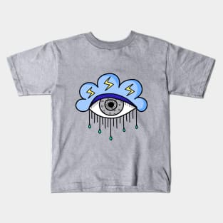 Hand-drawn Eye Collection Kids T-Shirt